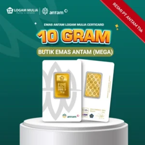 emas antam 10 gram logam mulia