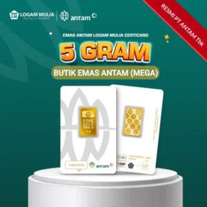 emas antam 5 gram logam mulia